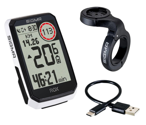 Sigma Sport licznik ROX 4.0 ENDURANCE biały - 1341768 - zdjęcie 3